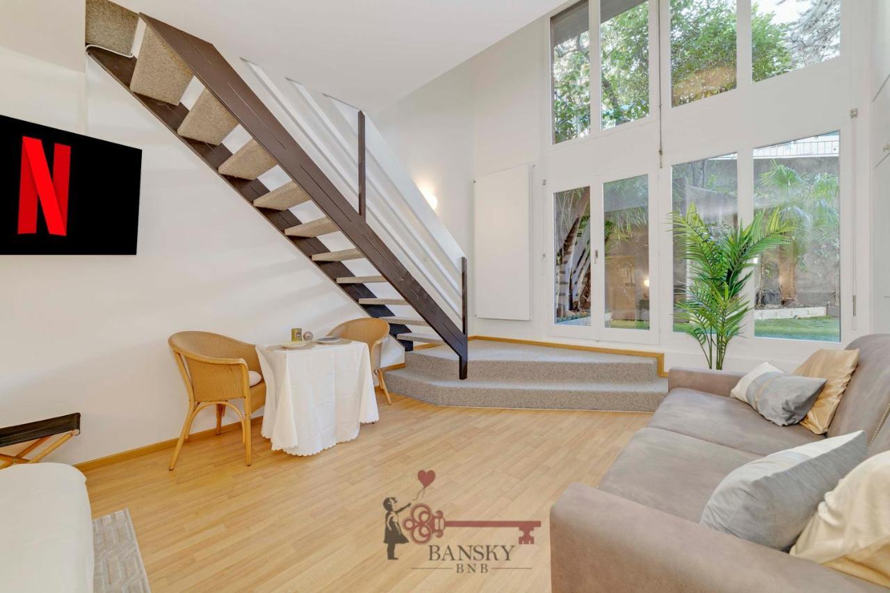 דירות Duplex Loft In Lugano Center With Garden, Wi-Fi -By Easylife Swiss מראה חיצוני תמונה