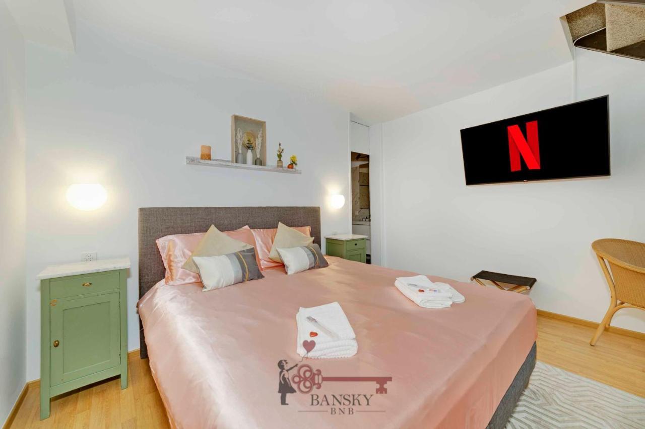 דירות Duplex Loft In Lugano Center With Garden, Wi-Fi -By Easylife Swiss מראה חיצוני תמונה